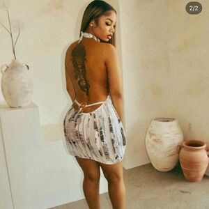 The Giselle Dress from Terry Lee. 
Dress is sold out, brand new